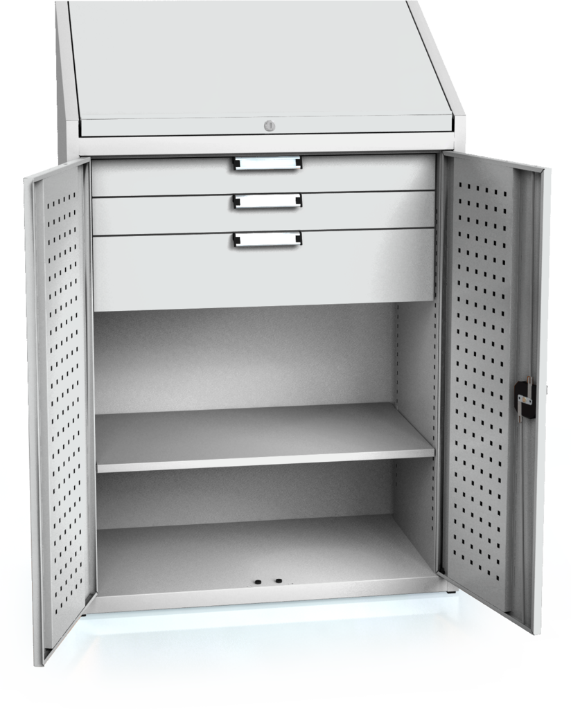 System cupboard UNI 1410 x 920 x 500 - shelves-drawers